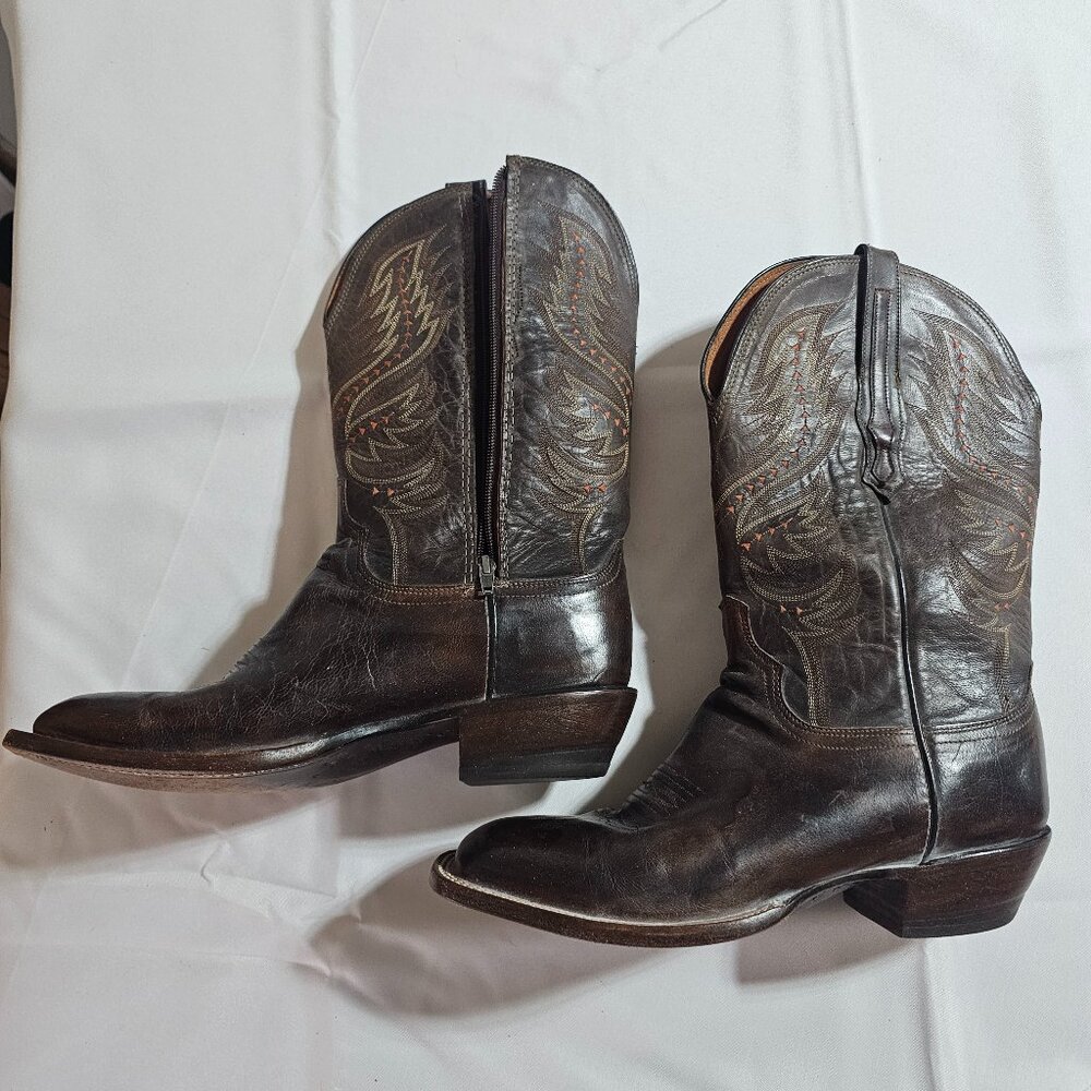 Lucchese Men's Zip Cowboy Boots